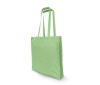 Sac shopping en coton recyclé avec soufflet