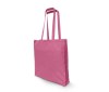 Sac shopping en coton recyclé avec soufflet