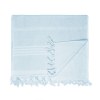 Fouta en éponge