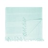 Fouta en éponge