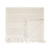 Fouta en éponge