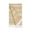 Fouta en coton et polyester recyclé