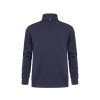 Sweat col zippé