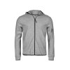 Sweat de sport à capuche zippé