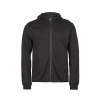 Sweat de sport à capuche zippé