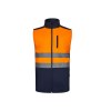 GILET SOFTSHELL BICOLORE