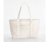 Grand sac shopping rayé