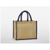 Petit sac shopping en toile de jute