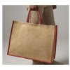 Grand sac shopping en toile de jute