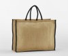 Grand sac shopping en toile de jute