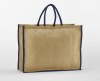 Grand sac shopping en toile de jute