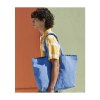 Grand sac shopping en coton organique sergé