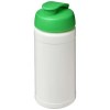 Bouteille de sport Baseline Rise de 500 ml recyclée avec couvercle rabattable