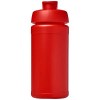 Bouteille de sport Baseline Rise de 500 ml recyclée avec couvercle rabattable