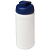 Bouteille de sport Baseline Rise de 500 ml recyclée avec couvercle rabattable