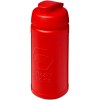 Bouteille de sport Baseline Rise de 500 ml recyclée avec couvercle rabattable