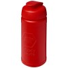 Bouteille de sport Baseline Rise de 500 ml recyclée avec couvercle rabattable