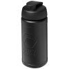 Bouteille de sport Baseline Rise de 500 ml recyclée avec couvercle rabattable