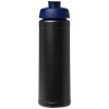 Bouteille de sport Baseline Rise de 750 ml recyclée avec couvercle rabattable