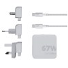 Chargeur de voyage Xtorm XVC2067 GaN Ultra de 67 W avec câble USB-C PD de 100 W