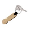Porte-cles jeton bambou (+Quadri numérique QV12)