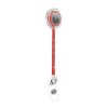 BADGE : PORTE-BADGES RETRACTABLE AVEC METRE RUBAN SOUPLE 1 m