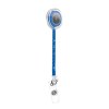 BADGE : PORTE-BADGES RETRACTABLE AVEC METRE RUBAN SOUPLE 1 m