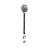 BADGE : PORTE-BADGES RETRACTABLE AVEC METRE RUBAN SOUPLE 1 m