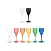 FLUTE A CHAMPAGNE EN PLASTIQUE REUTILISABLE TRITAN 16 cl RAS BORD