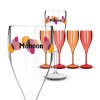 FLUTE A CHAMPAGNE EN PLASTIQUE REUTILISABLE TRITAN 16 cl RAS BORD