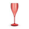 FLUTE A CHAMPAGNE EN PLASTIQUE REUTILISABLE TRITAN 16 cl RAS BORD