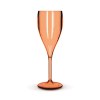 FLUTE A CHAMPAGNE EN PLASTIQUE REUTILISABLE TRITAN 16 cl RAS BORD