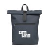 Sac à dos pour ordinateur portable 'roll-top' pratique, robuste et spacieux avec une poche zippée supplémentaire sur le devant