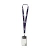 Lanyard Sublimation RPET 2 cm avec Patch tour de cou