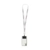 Lanyard Sublimation RPET 2 cm avec Patch tour de cou