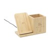 Bamboo Boss 15W support de charge/porte-stylo