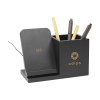 Bamboo Boss 15W support de charge/porte-stylo