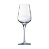 Verre à vin fin et élégant, en cristal clair