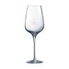 Verre à vin fin et élégant, en cristal clair