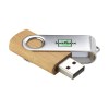 Twist Bamboo en stock clé USB 16 GB