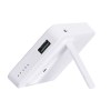 Batterie de secours blanche avec fonction charge inductive