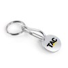 Porte-clés jeton at2 aluminium - P.U.H.T sérigraphie 1 couleur