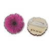 Badge en bois - puht sérigraphie 1 couleur 1 position