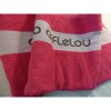 Serviette coton 50x100cm - jacquard - 400gsm - Coloris Blanc