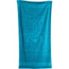 Serviette coton 100x180cm relief - cottonland® - 400gsm - Coloris blanc