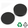 Set de 6 dessous de verre ronds en rPET