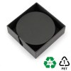 Set de 6 dessous de verre ronds en rPET