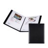 Protège document A4 (4 pochettes) en cuir recyclé