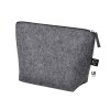 Pochette zippée t-bottom feutrine 100% rpet