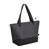 Grand sac shopping zippé t-bottom feutrine 100% rpet